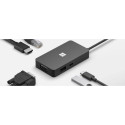 Microsoft 1E4-00002 laptop dock/port replicator Black