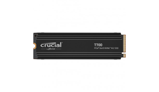 Crucial T700 with heatsink   1TB PCIe Gen5 NVMe M.2 SSD