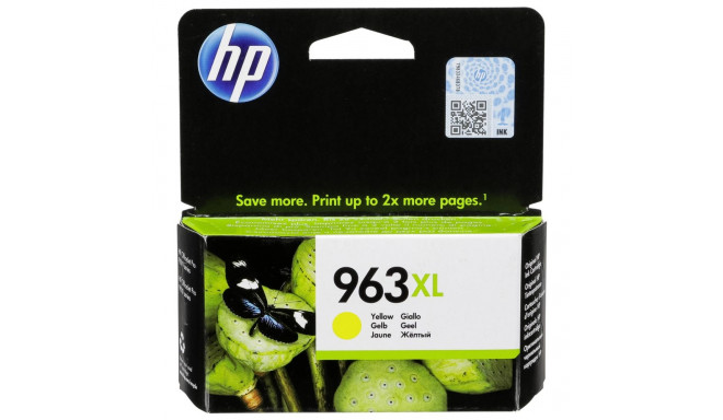 HP Ink No 963 HP963 HP 963 kollane XL (3JA29AE)