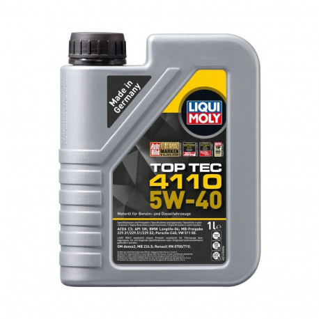 Top Tec 4110 5W40 GPF/DPF C3 mootoriõli Liqui Moly 1L