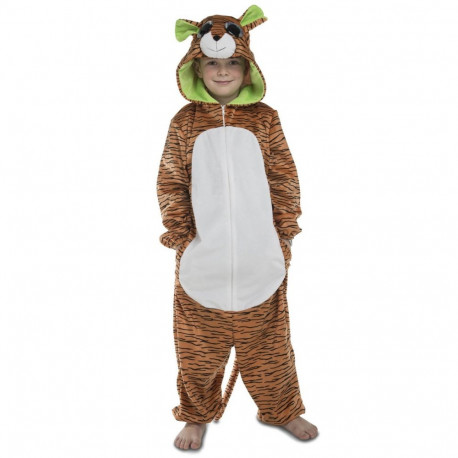Costume for Children My Other Me Big Eyes Tiger 10-12 Years White