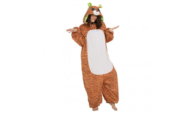 Costume for Adults My Other Me Big Eyes Tiger One size