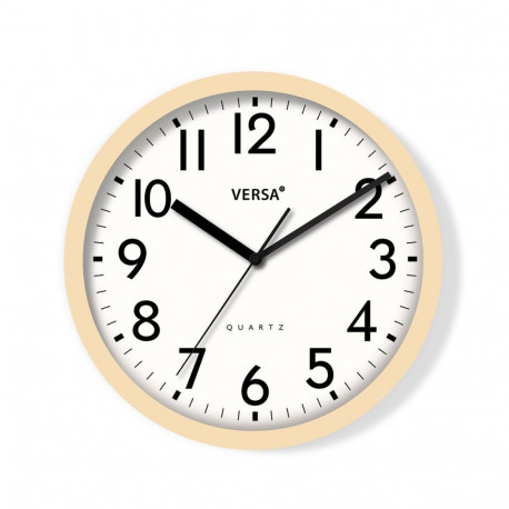 Wall Clock Versa Plastic 4,8 x 31 x 31 cm