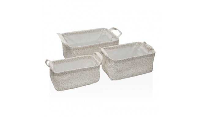 Basket set Versa Serpentine 28 x 18 x 14 cm