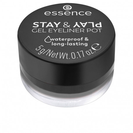 Essence geel-silmalainer STAY & PLAY 5g, must
