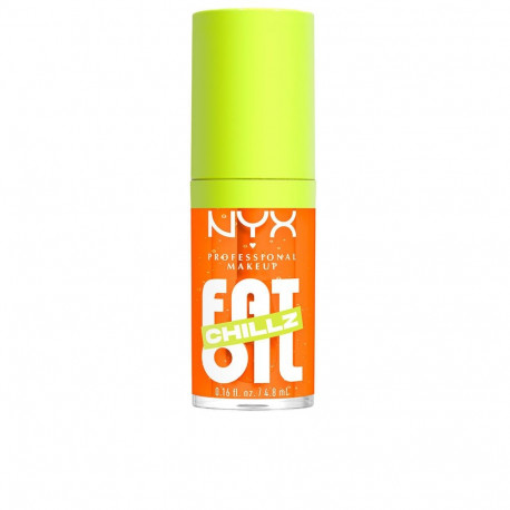NYX PROFESSIONAL MAKE UP FAT OIL CHILLZ brillo de labios #Citrus Chiller 4,8 ml