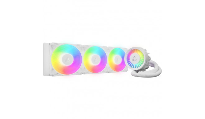 "K Cooler Wasserkühlung Arctic Liquid Freezer III PRO 360 ARGB White"