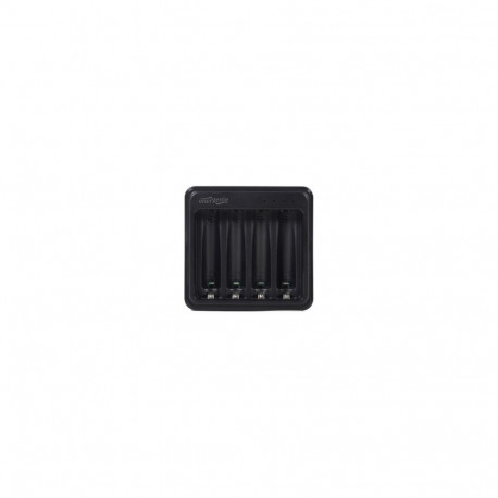 Battery charger Gembird USB 4-slot for AA| AAA Black