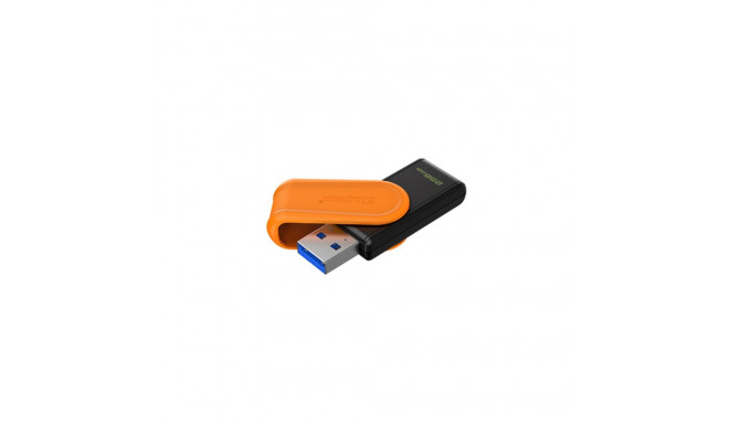 Kingston USB Flash Drive | DataTraveler Exodia S | 256 GB | USB 3.2 Gen 1 | Black/Orange
