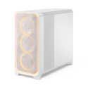 Fractal Design Meshify 3 XL Ambience Pro RGB valge TG läbipaistev toon ATX toiteplokk kaasas ei