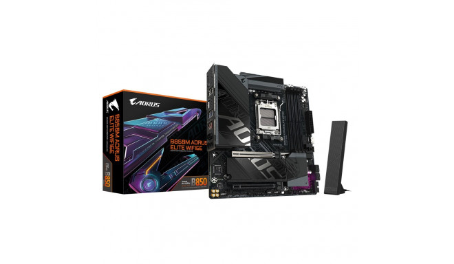Gigabyte B850M A ELT WF6E protsessoripere AMD protsessoripesa AM5 DDR5 toetatud kõvaketta liidesed S