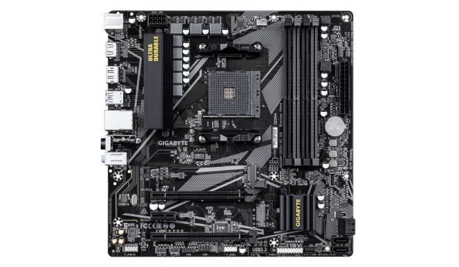 Gigabyte B550M DS3H AC R2 | protsessoripere AMD | protsessoripesa AM4 | DDR4 DIMM | toetatud kõvaket