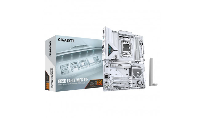 Gigabyte B850 EAGLE WF7 ICE | Processor family AMD | Processor socket AM5 | DDR5 | Supported hard di
