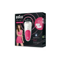 Braun Silk-épil 5 SE5500 märg ja kuiv valge/roosa epilaator