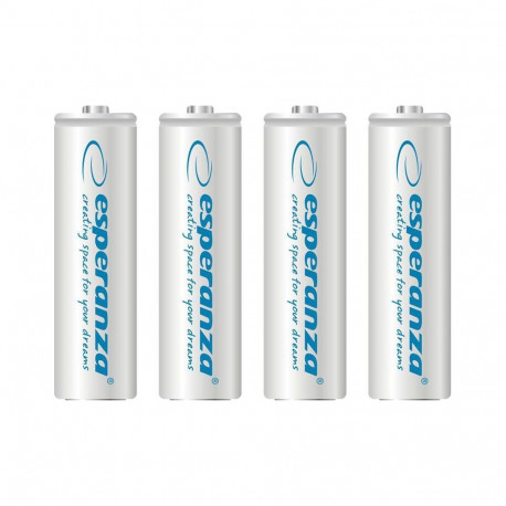 Esperanza Battery white AA / R6 2000mAh 4 pcs.