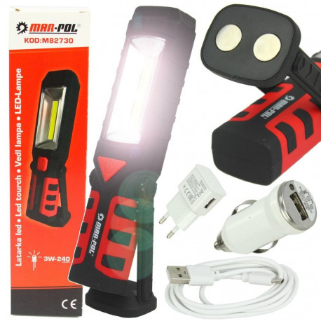 MULTI-FUNCTIONAL WORKSHOP LAMP 3W 240 lm MAR-POL