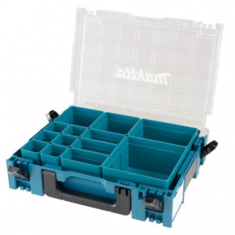 Accessory case with inner boxes Makpac Makita