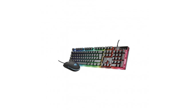 Trust GXT 838 Azor keyboard USB Black