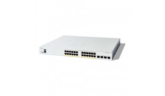 CISCO Catalyst 1300 24-porti GE täis PoE 4x1G SFP