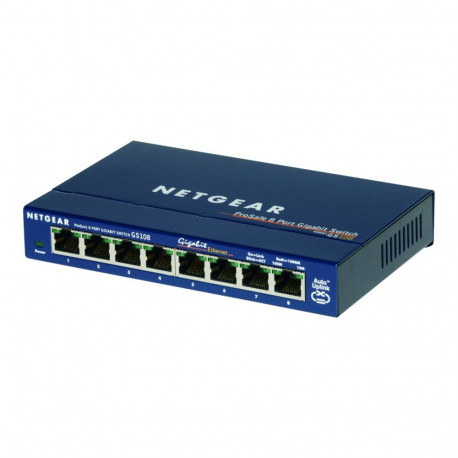 NETGEAR Gigabit Switch 8xRJ45 10/100/1000 8port Lifetime Warranty EN
