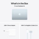 MacBook Air 13” Apple M4 10C CPU, 10C GPU/16GB/512GB SSD/Sky Blue/INT
