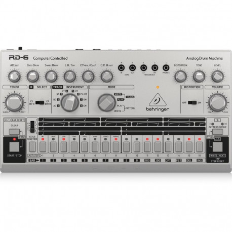 Behringer RD-6-SR Maszyna perkusyjna - srebrny