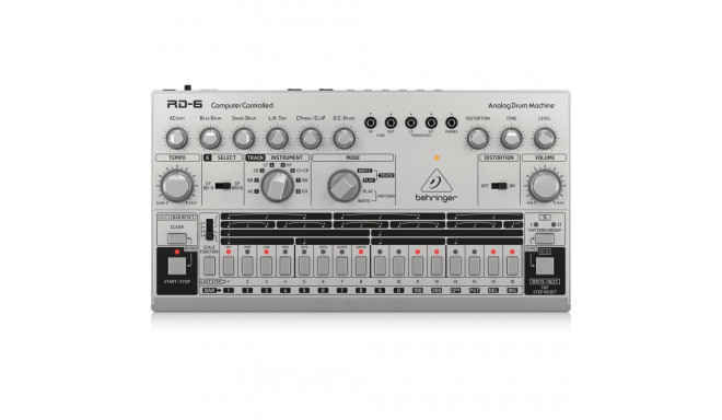 Behringer RD-6-SR trummimasin hõbedane