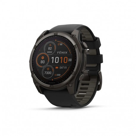 Garmin fenix 8 3.56 cm (1.4") 51 mm digitaalne 280 x 280 pikslit puuteekraan titaan Wi-Fi GPS (satel