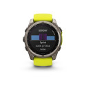 Garmin fenix 8 3.56 cm (1.4") 51 mm Digital 280 x 280 pixels Touchscreen Titanium Wi-Fi GPS (satelli