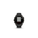 Garmin fenix 8 3.56 cm (1.4") AMOLED 47 mm Digital 454 x 454 pixels Touchscreen Black Wi-Fi GPS (sat