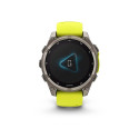 Garmin fenix 8 3.3 cm (1.3") 47 mm digitaalne 260 x 260 pikslit puuteekraan titaan Wi-Fi GPS (satell