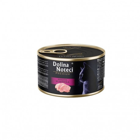 DOLINA NOTECI Premium kalkunilihaga märg kassitoit 185g