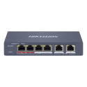 Hikvision DS-3E1106HP-EI hall hallatav Fast Ethernet (10/100) PoE võrgulüliti