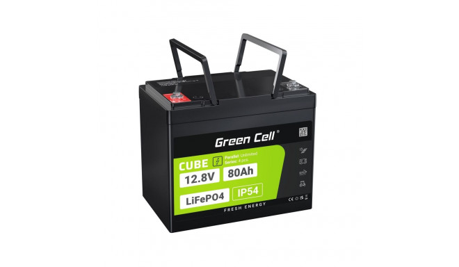 Green Cell LFPGC12V80AH UPS aku liitium-raudfosfaat (LiFePO4) 12.8 V