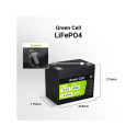 Green Cell LFPGC12V80AH UPS aku liitium-raudfosfaat (LiFePO4) 12.8 V