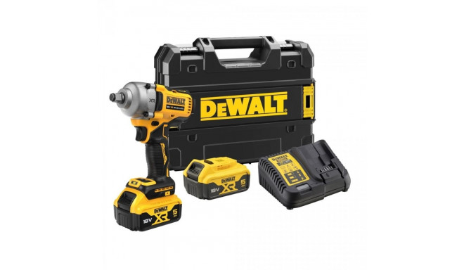 DEWALT DCF891P2T 18V 2x5Ah XR 812Nm kollane, must mutrivõti