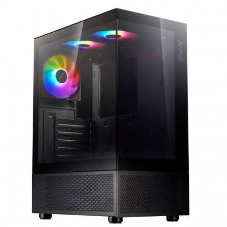 XPG korpus INVADER X MINI kompaktne mid-tower, must