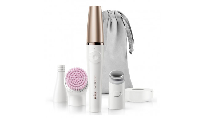 Braun Epilator with accessories | SE912 FaceSpa Pro | Number of power levels 1 | Wet & Dry | White