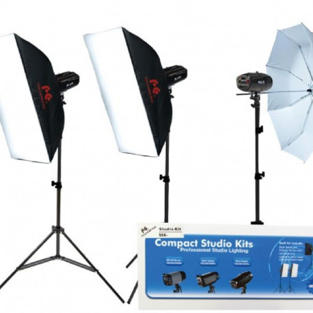 Falcon Eyes Studio Flash Set SSK-3200D with Bag with Trigger set