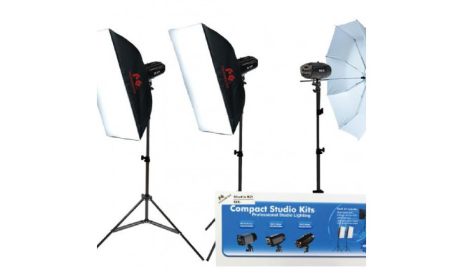 Falcon Eyes Studio Flash Set SSK-3200D with Bag with Trigger set