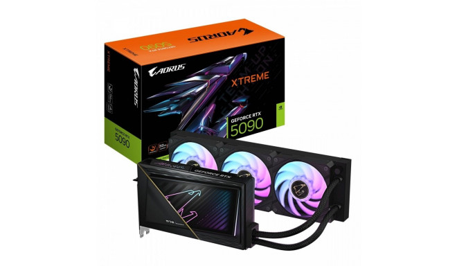 Graphics card GeForce RTX 5090 AORUS XTREME WATERFORCE 32GB 512bit GDDR7