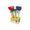 Garden tools 60 cm display 24 pieces