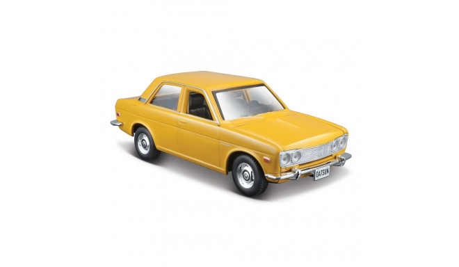 Composite model Datsun 510 1971 yellow 1/24