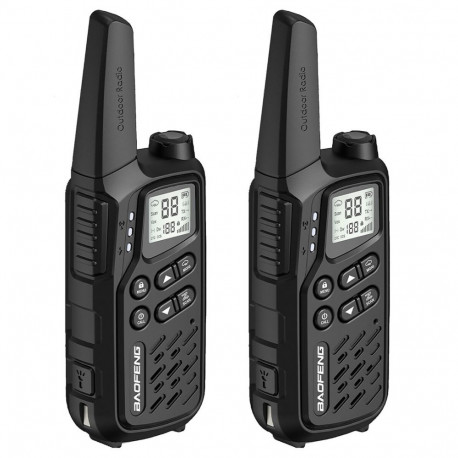 Walkie-Talkie - Baofeng BF-T25E 16 Channels Black