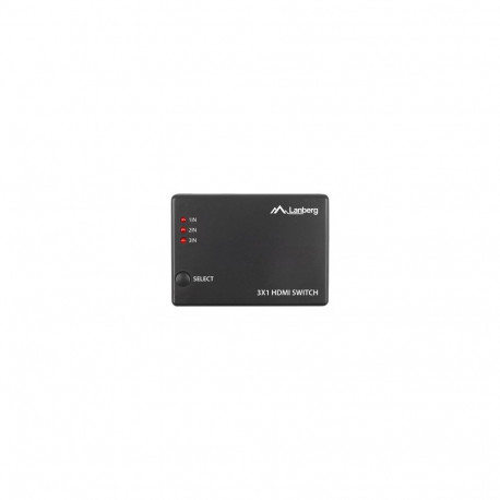 Video Switch - Lanberg 3x HDMI + Micro USB Port