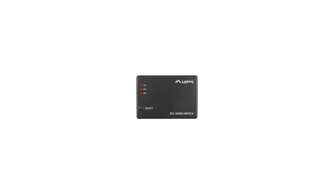 Video Switch - Lanberg 3x HDMI + Micro USB Port