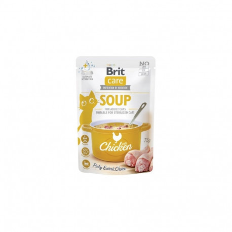 Cat Treat - BRIT Care Soup Chicken 75g