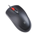 Computer Mouse - Defender MB-057 Optical 1000 DPI Silent Click Black