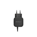 Charger - Qoltec 50190 17W 3.4A USB & USB Type C Black