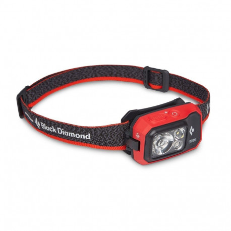 Headband Flashlight - Black Diamond Storm 450 450lm Waterproof Black, Red